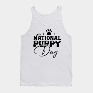 National-Puppy-Day Tank Top